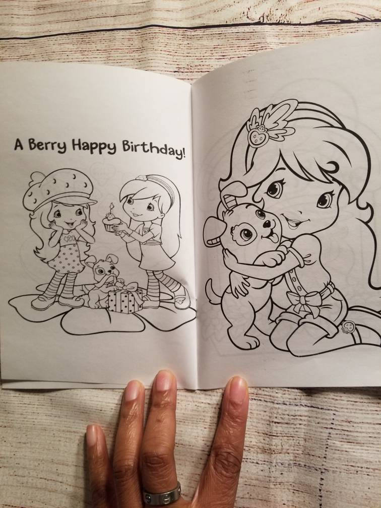 Strawberry Shortcake: Coloring Book