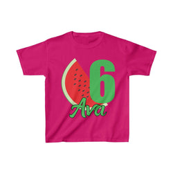 Red Watermelon Birthday Shirt, One in a Melon, Watermelon Party, Watermelon Birthday, Fruit Kids Birthday Party Youth Tee, Multiple Colors