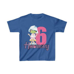Personalized Spa Girls Theme Kids Birthday Party Heavy Youth Cotton Tee, Multiple Colors, Makeup, Beauty