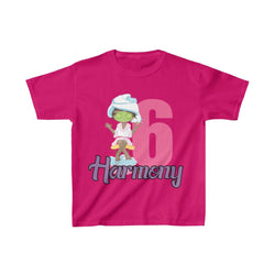 African American Spa Girls Birthday Shirt, Beauty, Personalized Kids Birthday Party Shirt,  Youth Cotton Tee, Multiple Colors, Makeup