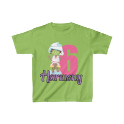 African American Spa Girls Birthday Shirt, Beauty, Personalized Kids Birthday Party Shirt,  Youth Cotton Tee, Multiple Colors, Makeup