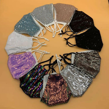 Sequin masks
