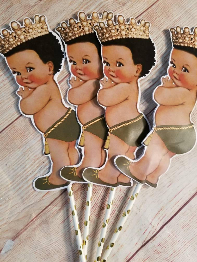 Royal Prince Centerpiece, Royal Baby Centerpiece, 10 inch party prop, Babyshower centerpiece