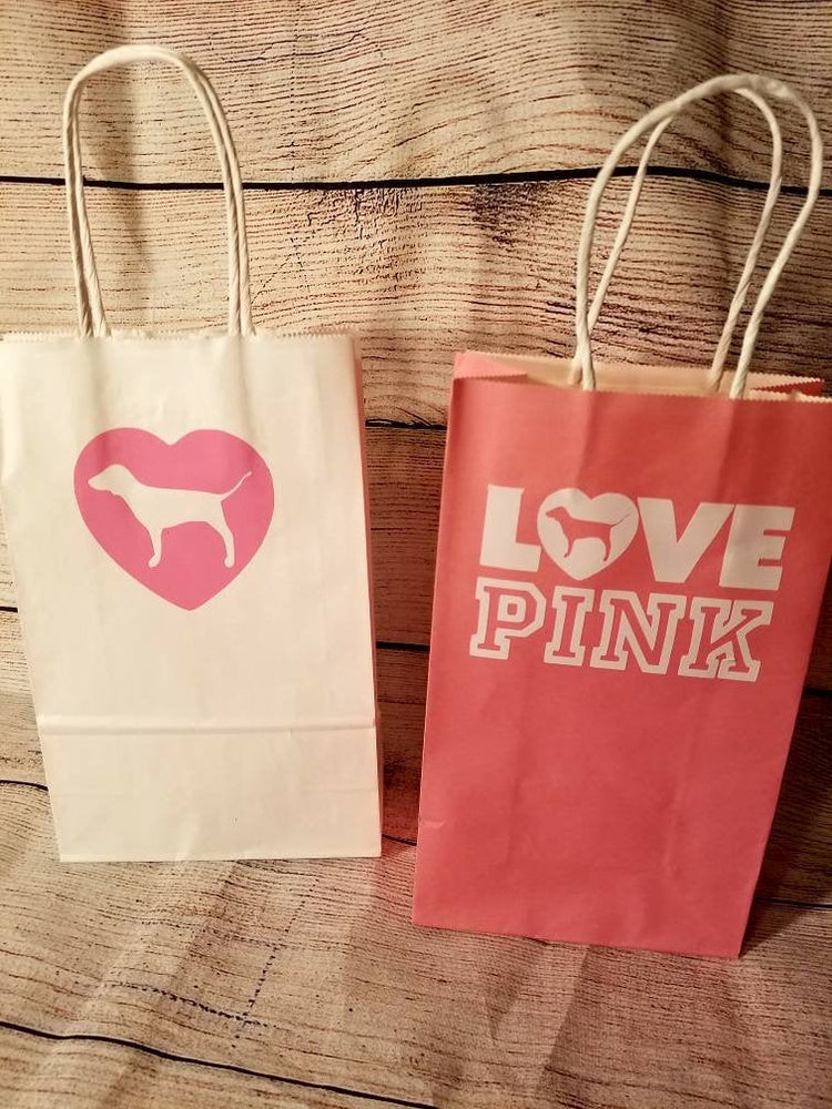 VS Pink Secret paper Favor bags, goodie bags, treat bags, shopping