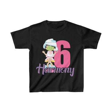Personalized Spa Girls Theme Kids Birthday Party Heavy Youth Cotton Tee, Multiple Colors, Makeup, Beauty