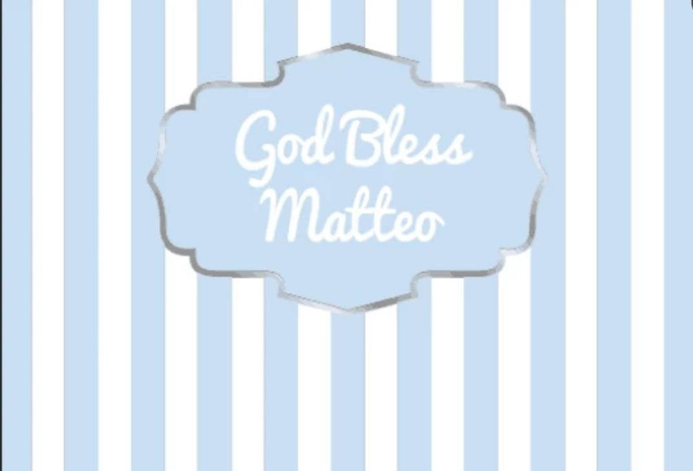 Printed Baptism backdrop, Christening backdrop, Communion backdrop, baby baptism, baby christening, Vinyl Backdrop 5x7ft 8x10ft